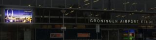 groot scherm voor de terminal